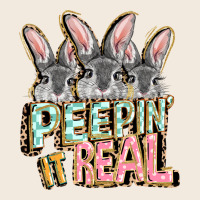 Peepin' It Real Easter Day Zipper Hoodie | Teevron