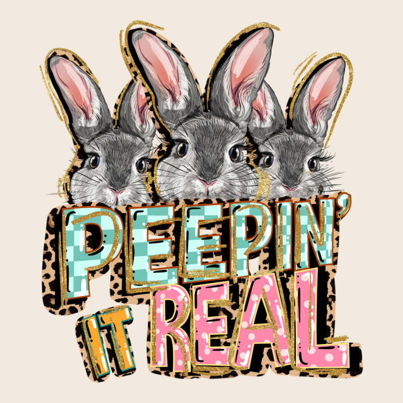 Peepin' It Real Easter Day Zipper Hoodie by FaDigitalArtStudio | Teevron