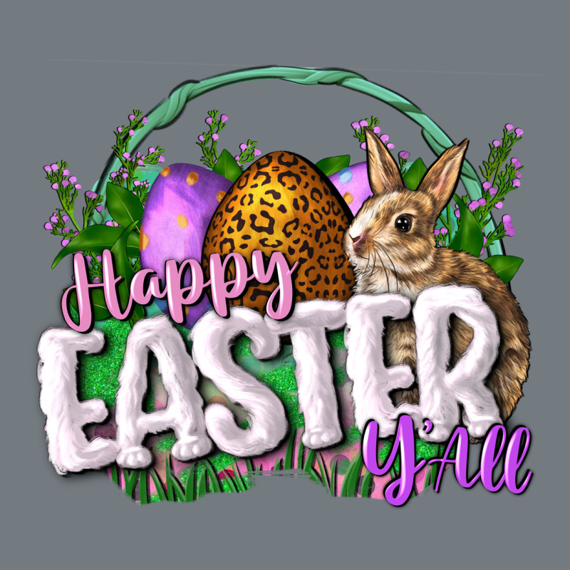 Happy Eashappy Easter Y'all Easter Day Heavyweight Sweatshirt by CowGirlArtShop | Teevron
