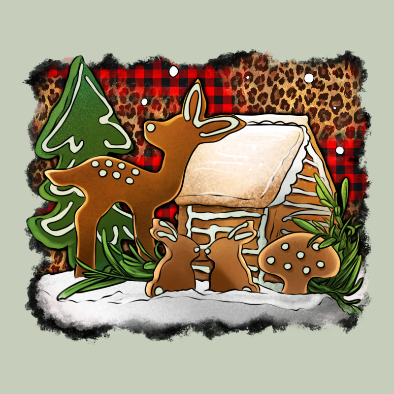 Christmas Cookies Buffalo Plaid Long Sleeve Tee by Jasminsmagicworld | Teevron
