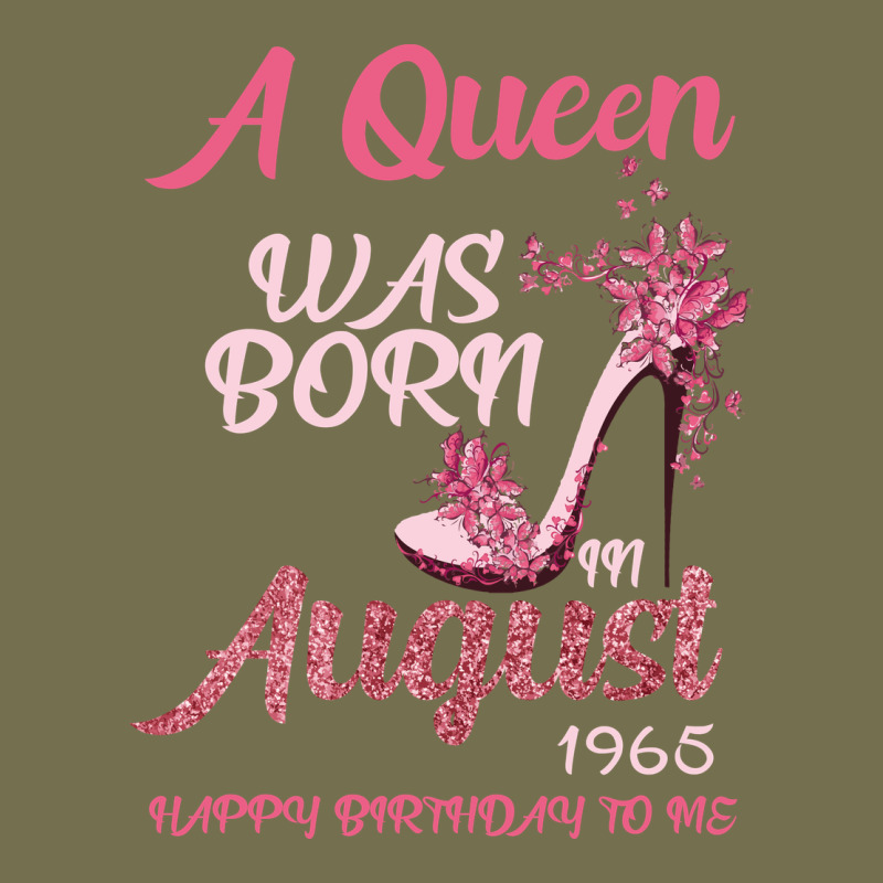 A Queen Was Born In August 1965 Happy Birthday To Me 55 Years Old Vintage Hoodie by Bettercallsaul | Teevron