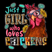 Just A Girl Who Loves Chickens Premium Tee | Teevron