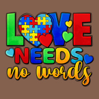 Love Needs No Words Zipper Hoodie | Teevron