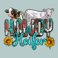 Western Howdy Heifer Heavy Core Tee | Teevron
