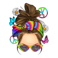 messy bun tie dye | Teevron