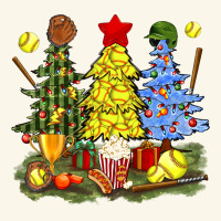 Christmas With Softball Trees Bbs Premium Hoodie | Teevron
