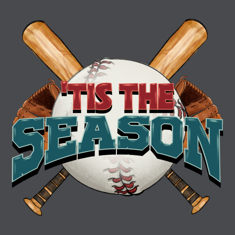 'tis The Season Baseball Zipper Hoodie by FaDigitalArtStudio | Teevron