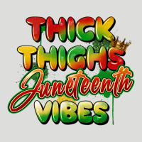 Thick Thighs Juneteenth Vibes Zipper Hoodie | Teevron