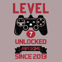 Kids Level 7 Unlocked Awesome Since 2013 Vintage Hoodie | Teevron