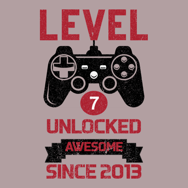 Kids Level 7 Unlocked Awesome Since 2013 Vintage Hoodie by Bettercallsaul | Teevron