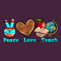 Peace Love Teach Premium Tee | Teevron