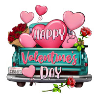 Happy Valentine's day turquoise truck | Teevron