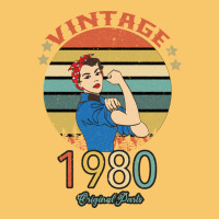 Vintage 1980 Original Parts Women 40th Birthday Vintage Hoodie | Teevron