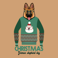 German Shepherd Dog Christmas Vintage Tee | Teevron