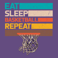 Eat Sleep Basketball Repeat Vintage Hoodie | Teevron