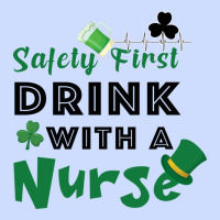 Safety First Drink With A Nurse Urban Heavy Tee | Teevron