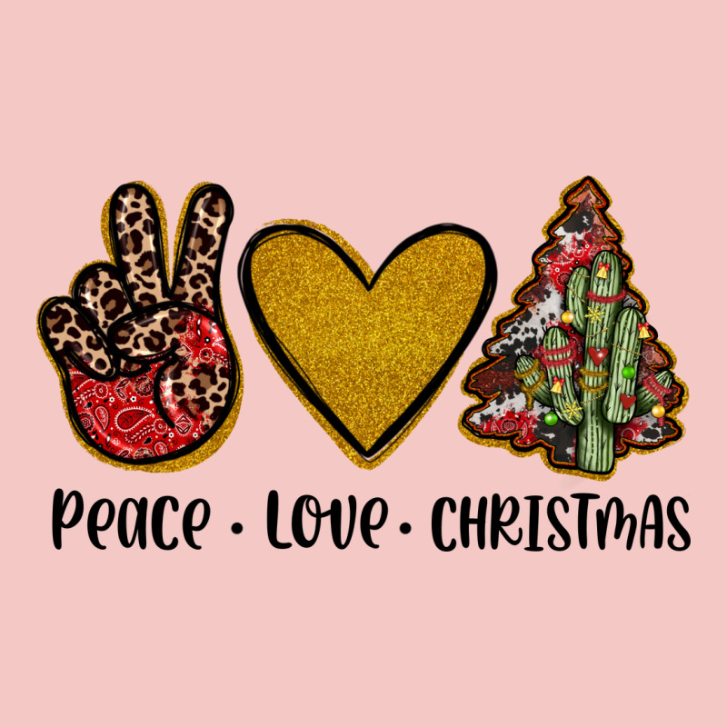 Peace Love Christmas Urban Heavy Tee by JahusDesignShop | Teevron