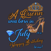 A Queen Was Born In July 24th Happy Birthday Vintage Hoodie | Teevron
