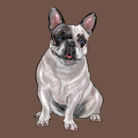 White Black French Bulldog Premium Sweatshirt | Teevron