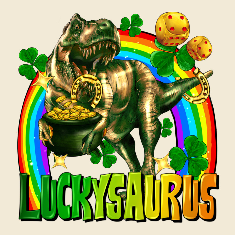 Luckysaurus St. Patricks Day Premium Hoodie by FaDigitalArtStudio | Teevron