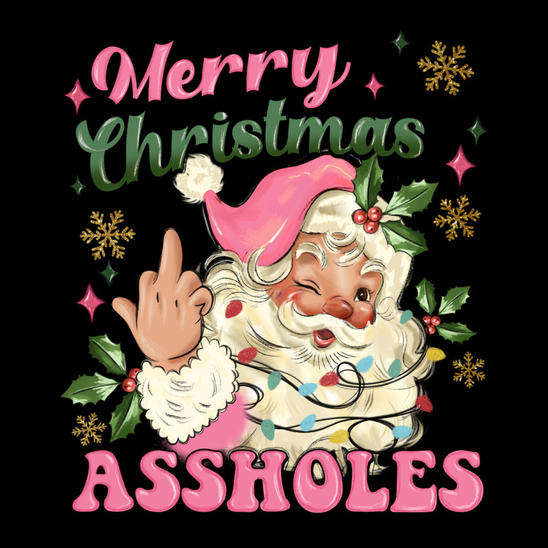 Merry Christmas Assholes Premium Tee by MaliasSmallBusiness | Teevron