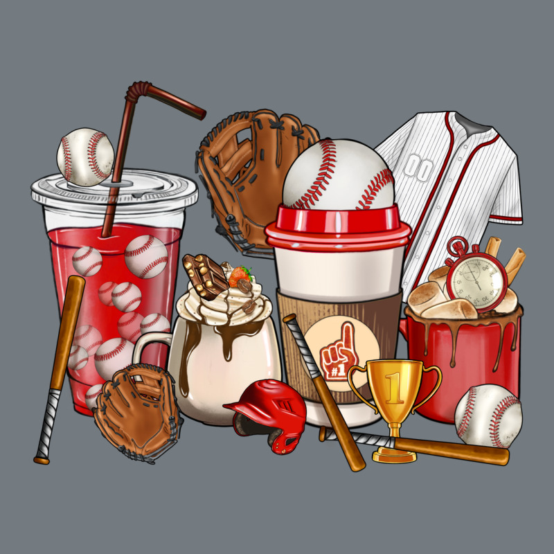 Baseball Coffee Cups Heavyweight Sweatshirt by HowdyJamesFarm | Teevron