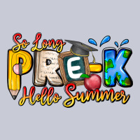 So Long Pre K Hello Summer Heavyweight Hoodie | Teevron