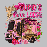 Cupid's Love Lodge With Truck Valentine's Day Long Sleeve Tee | Teevron