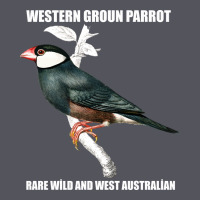 Western Ground Parrot Rare Wild And West Australian Vintage Hoodie | Teevron