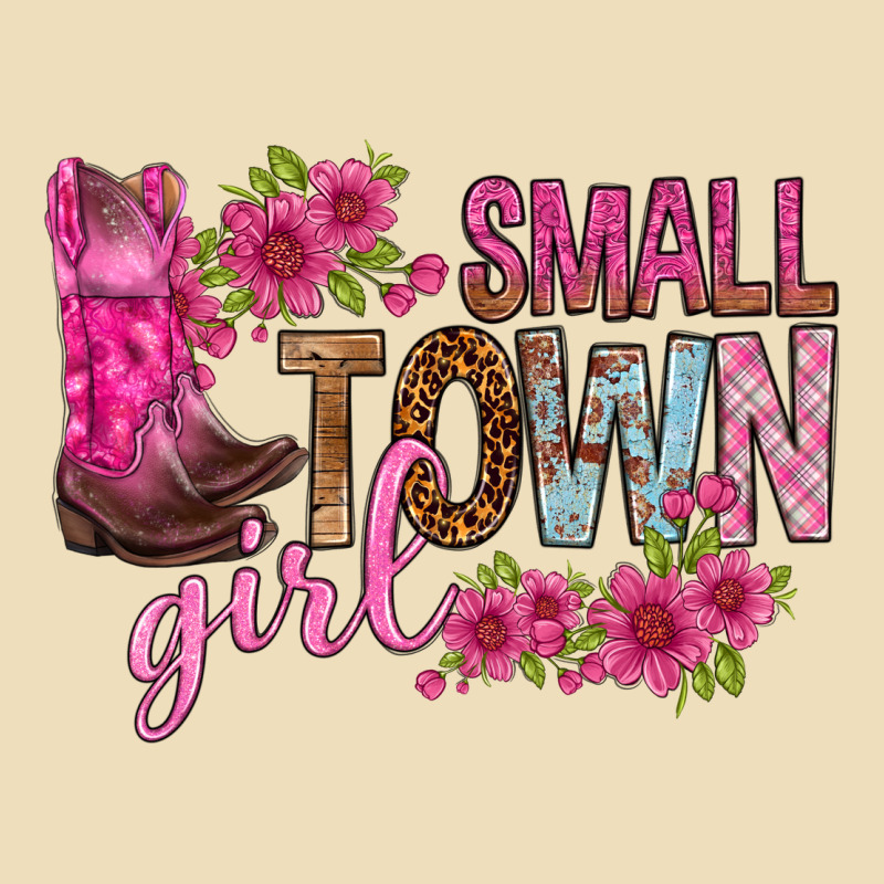 Small Town Girl With Flowers Bbs Premium Hoodie by BundleAndBundleShop | Teevron
