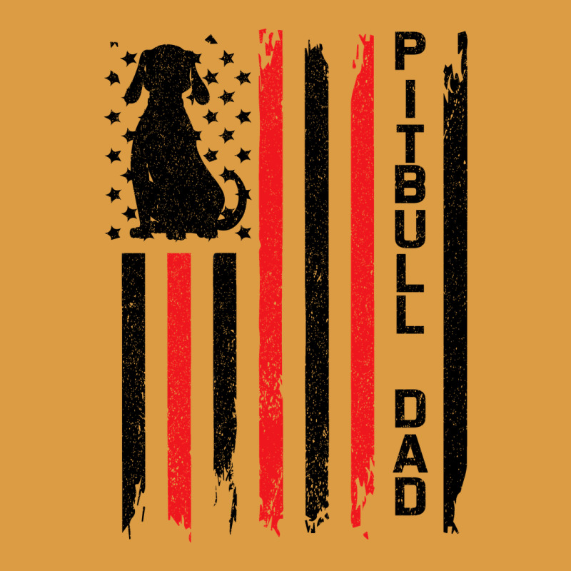 Pitbull Dad Urban Heavy Tee by Bettercallsaul | Teevron