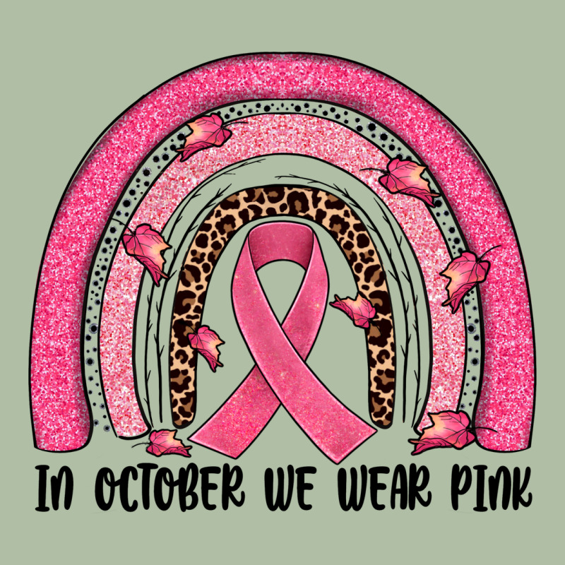 In October We Wear Pink Rainbow Urban Heavy Tee by JahusDesignShop | Teevron