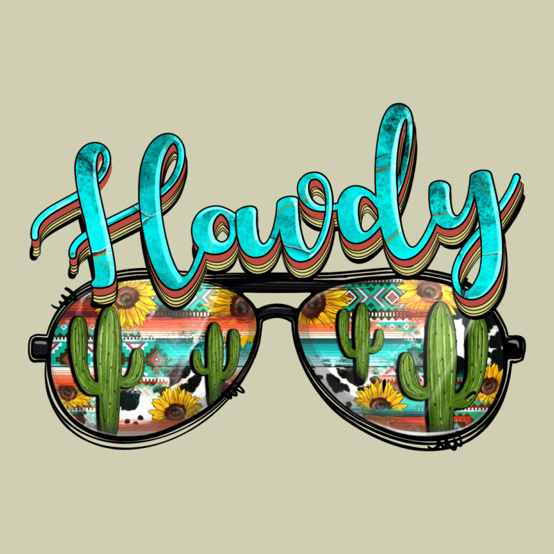 Western Howdy Police Sunglasses Heavy Core Tee by NancyCooperArtShop | Teevron