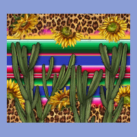 Western Desert With Leopard And Sunflowers Tumbler Tbs Long Sleeve Tee | Teevron