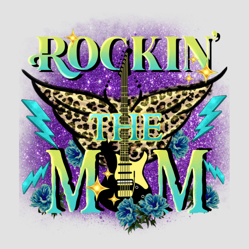 Rockin' The Mom Mother's Day Premium Hoodie by FaDigitalArtStudio | Teevron