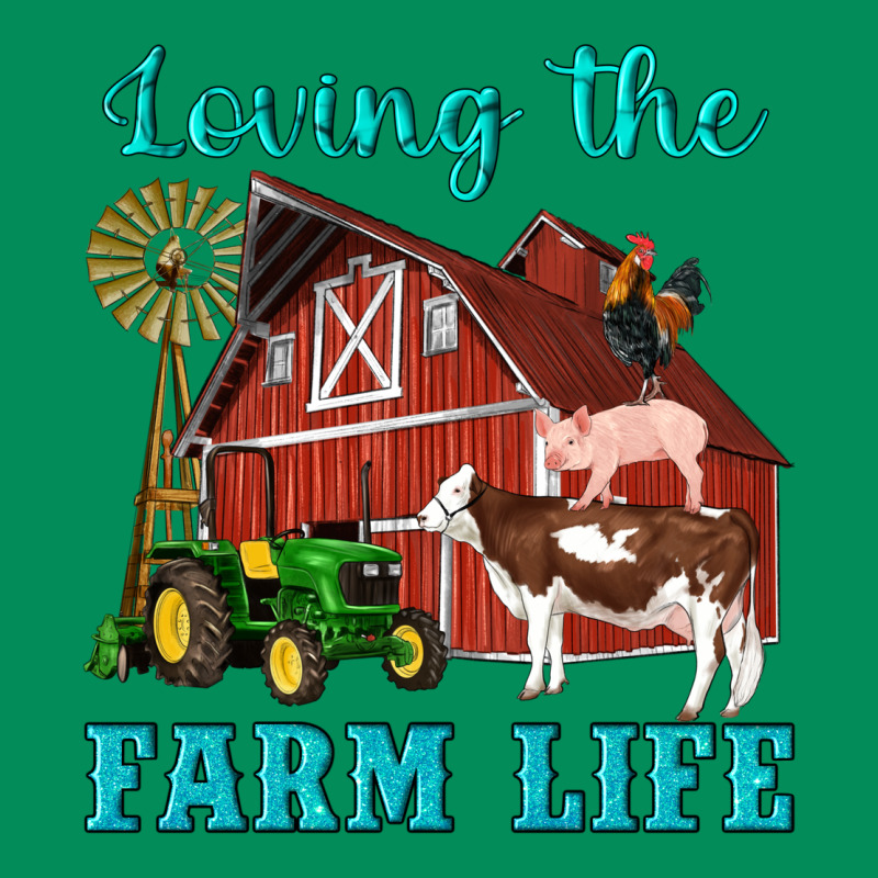 Western Loving The Farm Life Barn Cow Pig Rooster Tractor Wind Wheel Urban Hoodie by Artiststas | Teevron