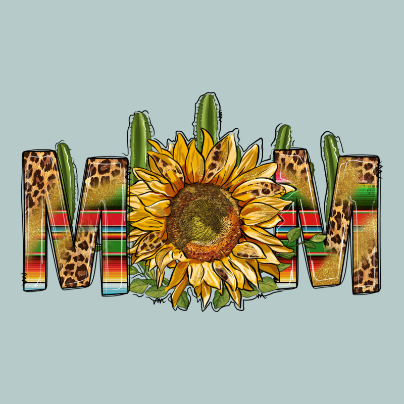 Western Mom With Sunflower Heavy Core Tee by NancyCooperArtShop | Teevron