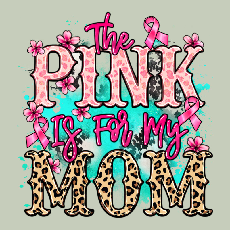 The Pink Is For My Mom Cancer Awareness Long Sleeve Tee by HowdyJamesFarm | Teevron