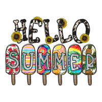 name vibrant summer greeting with popsicles | Teevron