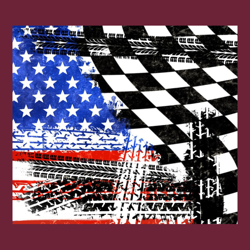 Racing Checkered Flag Tumbler Tbs Long Sleeve Tee by TumblerDesignByShophia | Teevron