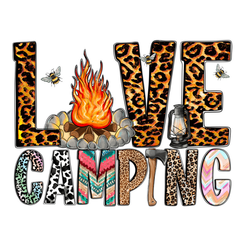 Love Camping Premium Sweatshirt by CowhideDigitalArt | Teevron
