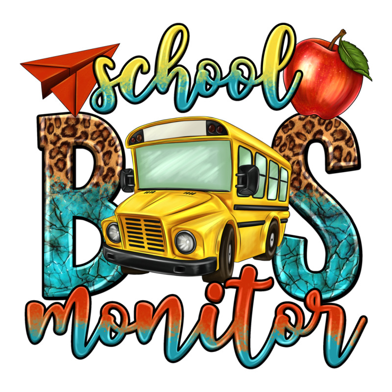 School Bus Monitor Premium Tee by NancyCooperArtShop | Teevron
