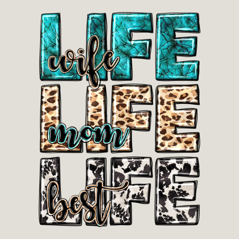 Wife Life Wife Mom Life Best Heavy Core Tee by NancyCooperArtShop | Teevron