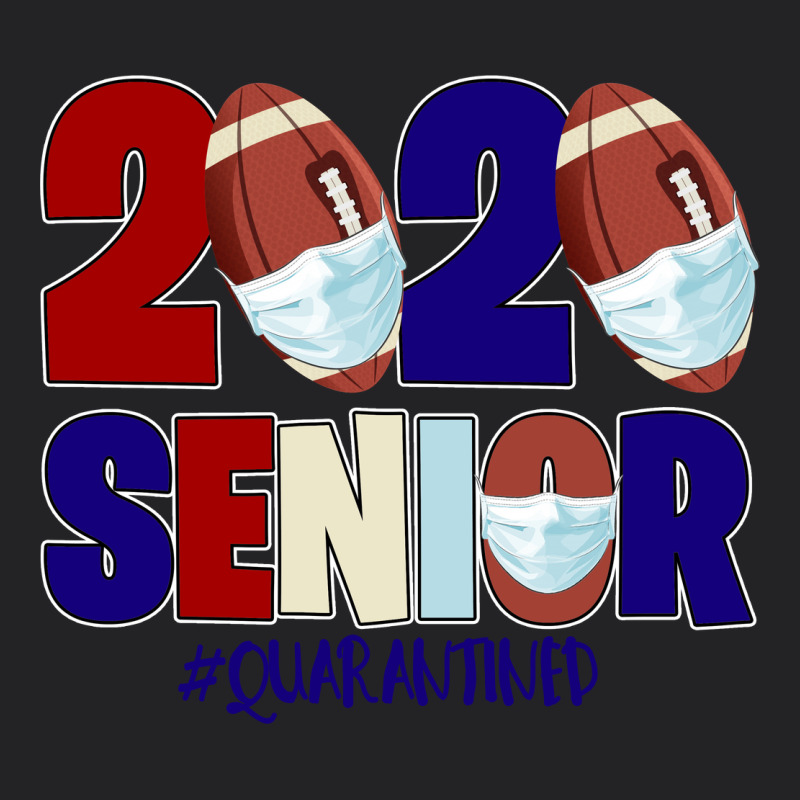 Quarantined Senior 2020 American Football Vintage Tee by Bettercallsaul | Teevron