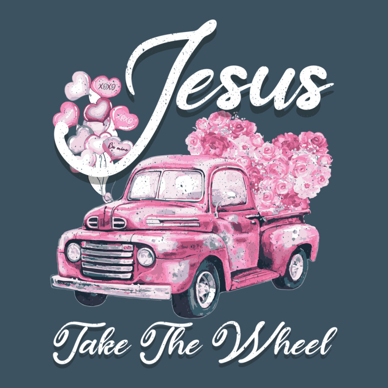 Leopard Floral Pink Car Jesus Take The Wheel Urban Heavy Tee by Bettercallsaul | Teevron