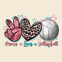 Peace Love Volleyball Premium Hoodie | Teevron