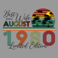 Best Wife Since August 1980 Limited Edition Vintage Hoodie | Teevron