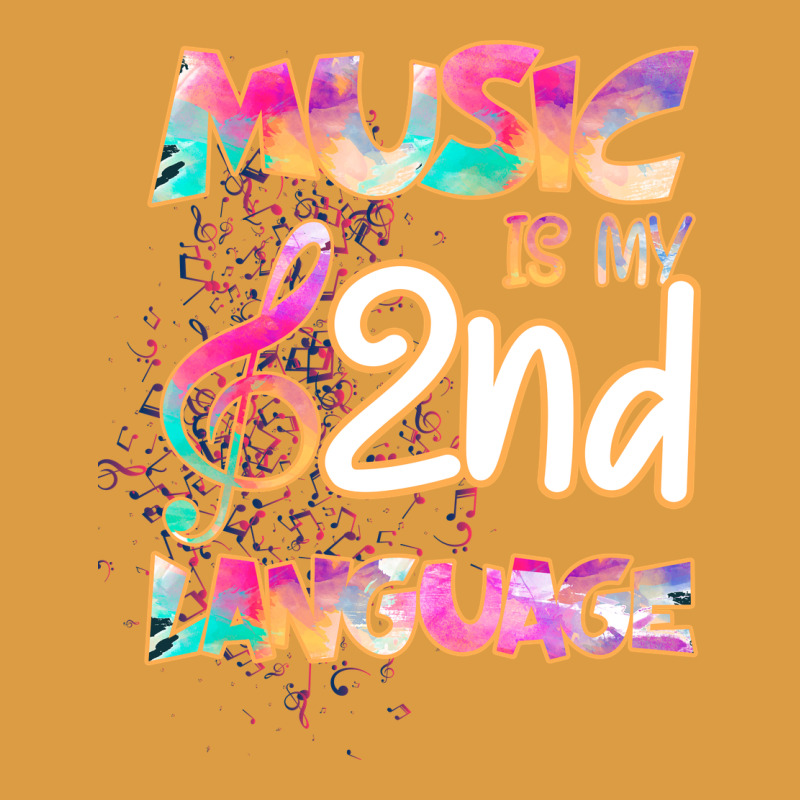 Cool I Love Music Shirt Gifts Music Is My Second Language Urban Heavy Tee by Bettercallsaul | Teevron