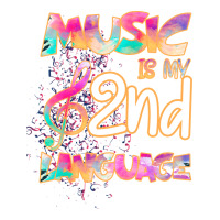 Cool I Love Music Shirt Gifts Music Is My Second Language | Teevron