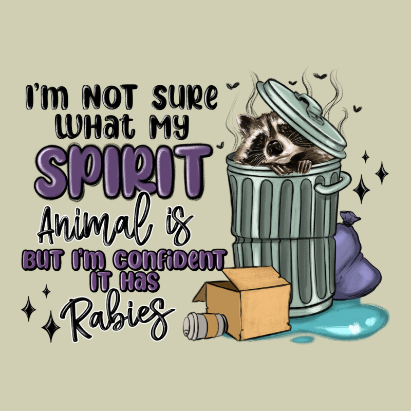 Spirit Animal Raccoon Heavy Core Tee by MaliasSmallBusiness | Teevron